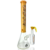 18" Spooky Halloween Glass Beaker Bong Bundle - Discreet Smoker